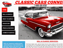 Tablet Screenshot of classiccarsconnect.com